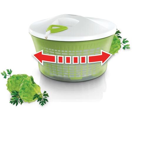 Leifheit salatslynge ComfortLine grøn og hvid 23200