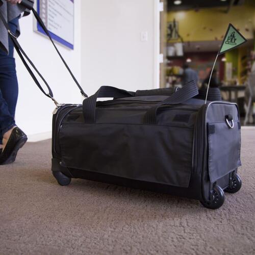 SHERPA transporttaske til kæledyr Ultimate On Wheels sort