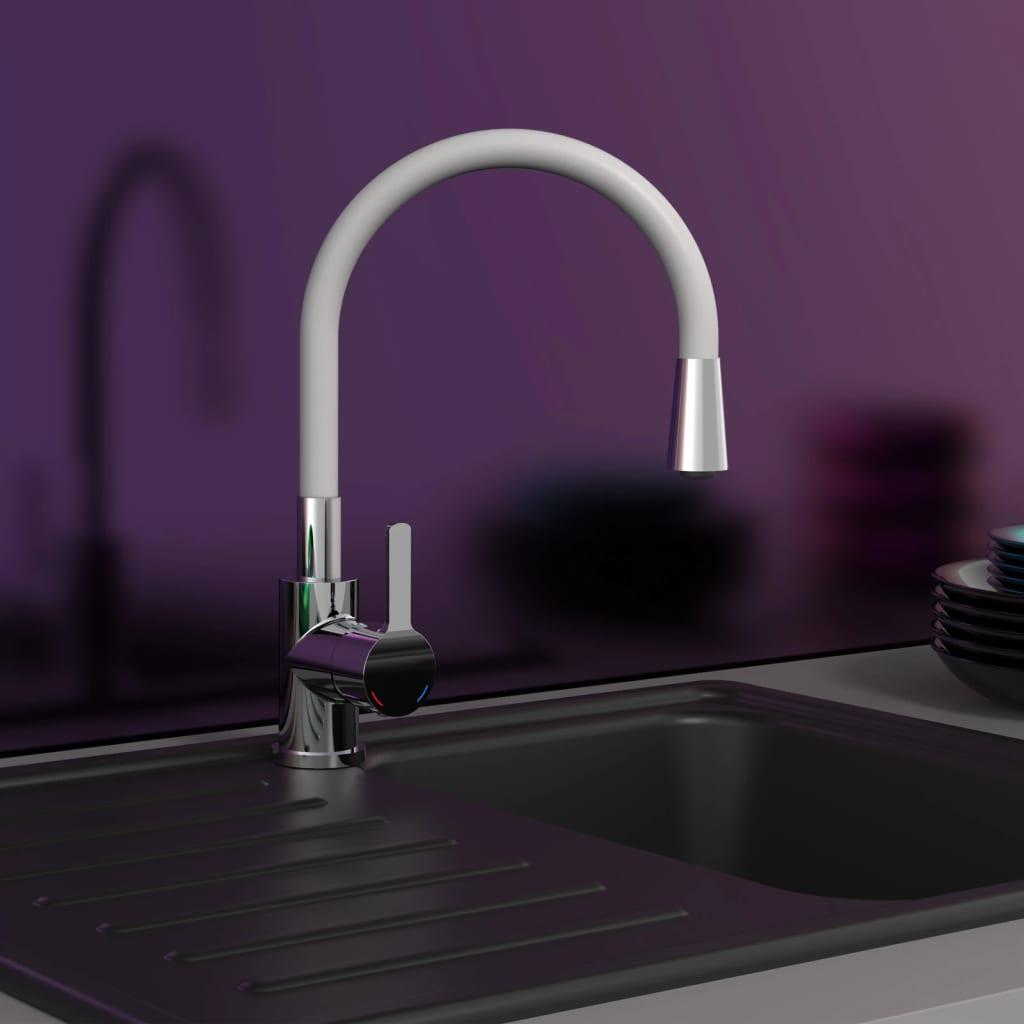 Billede af EISL håndvaskarmatur FLEXO krom-lysegrå