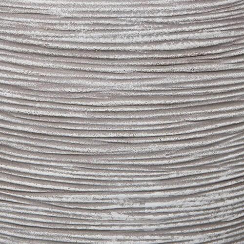 Capi plantekasse Nature Rib 40x40 cm firkantet elfenbensfarvet KOFI903