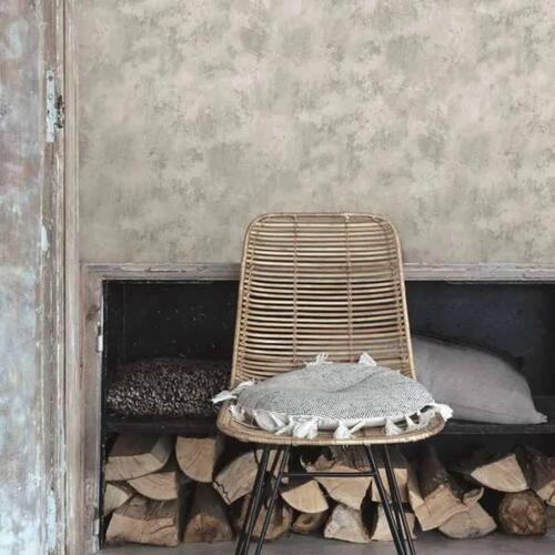 DUTCH WALLCOVERINGS tapet beton grå