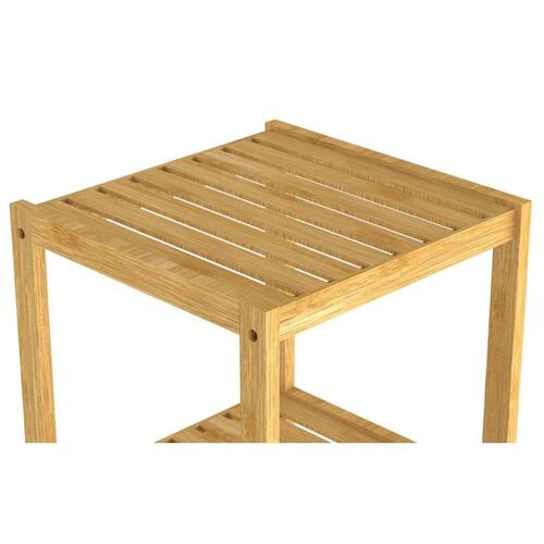 EISL badeværelsesreol med 4 hylder 34x33x110 cm bambus
