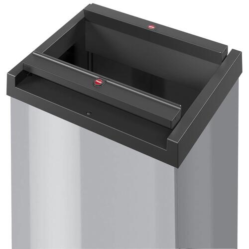 Hailo affaldsspand Big-Box Swing str. XL 52 l sølvfarvet 0860-221
