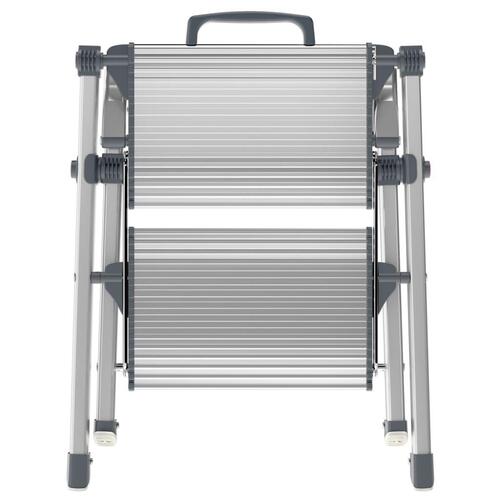 Hailo trappestige med 2 trin Mini Comfort 45 cm aluminium 4310-100