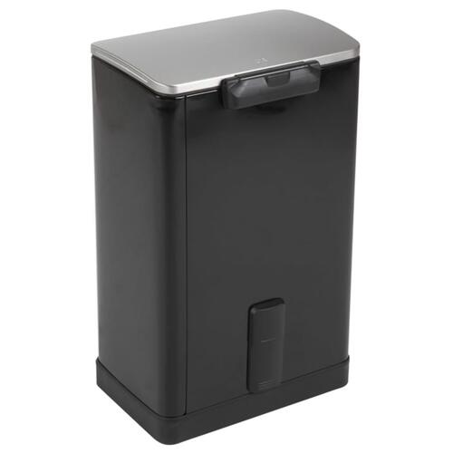 EKO pedalspand E-Cube 40 l mat sort