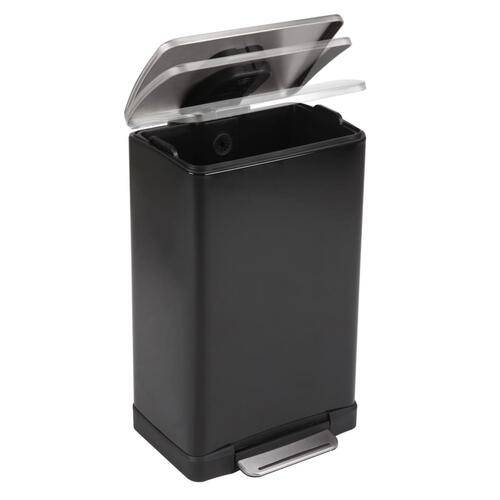 EKO pedalspand E-Cube 40 l mat sort