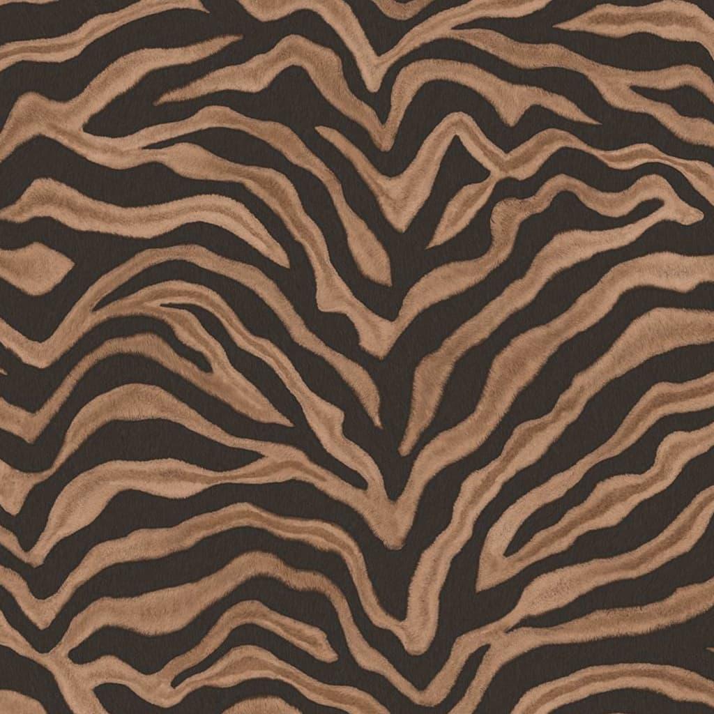 Billede af Noordwand vægtapet Zebra Print brun hos Boligcenter.dk