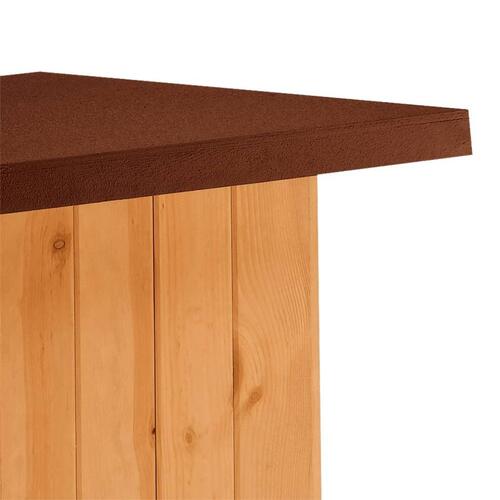 Ferplast hundehus Baita 80 brun 102 x 70 x 65,5 cm 87015000