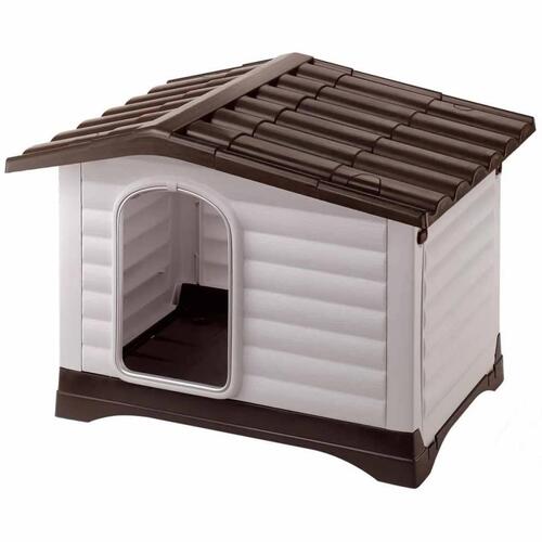Ferplast hundehus Villa 70 grå 73 x 59 x 53 cm 87253099