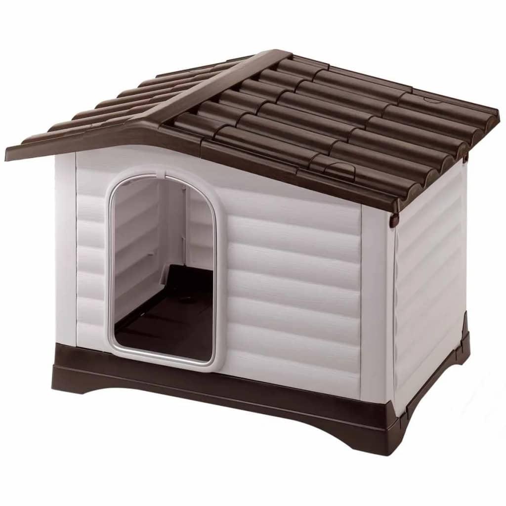 Ferplast hundehus Villa 70 grå 73 x 59 x 53 cm 87253099
