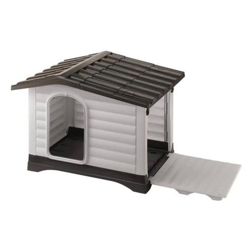 Ferplast hundehus Villa 70 grå 73 x 59 x 53 cm 87253099
