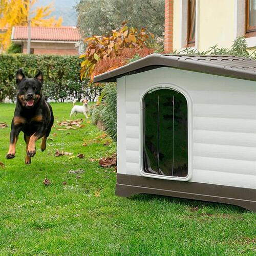 Ferplast hundehus Villa 70 grå 73 x 59 x 53 cm 87253099