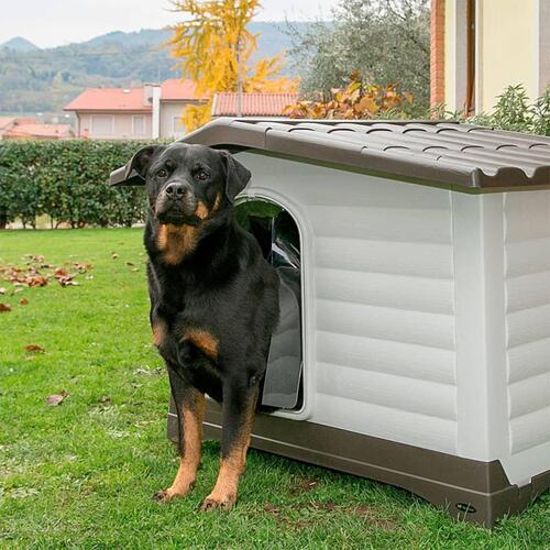 Ferplast hundehus Villa 70 grå 73 x 59 x 53 cm 87253099