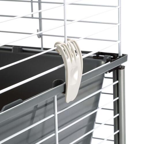 Ferplast kaninbur Barn 100 Double 95x57x121 cm grå