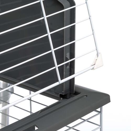 Ferplast kaninbur Barn 100 Double 95x57x121 cm grå