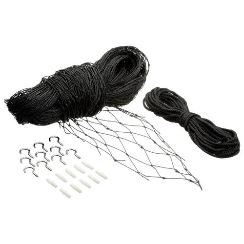 FLAMINGO kattenet Sekura 6x3 m str. XXL sort
