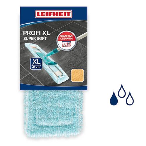 Leifheit moppehoved Profi Extra Soft blå 55116