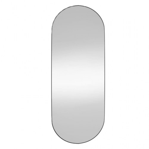 Vægspejl 20 × 50 cm - ovalt glas, væghængt