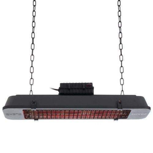 Sunred hængende varmeapparat Royal Diamond Dark 2500 W sort