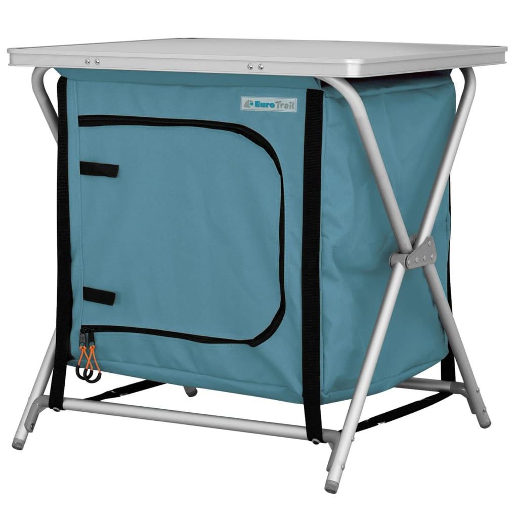 Eurotrail campingskab Rieux 60x50x60 cm blå