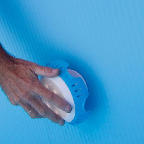 Gre LED-lampe til fritstående pool hvid og blå LEDRC