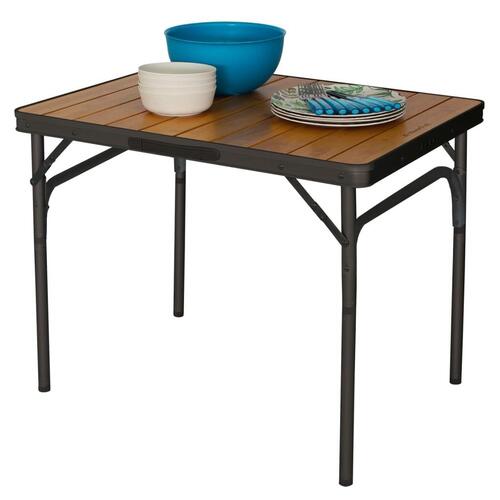Eurotrail campingbord Charelle 75x55 cm bambus