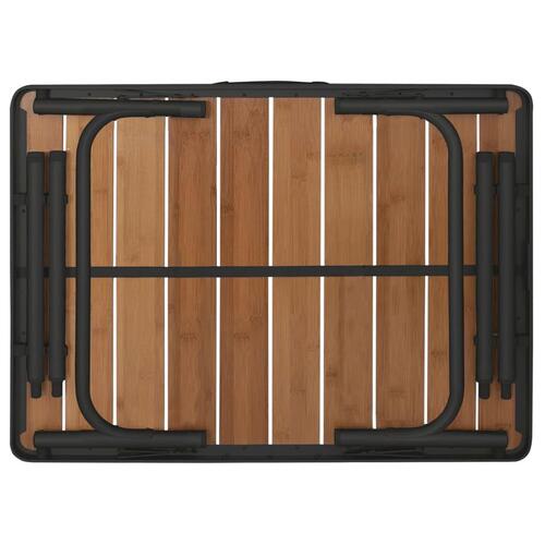 Eurotrail campingbord Charelle 75x55 cm bambus