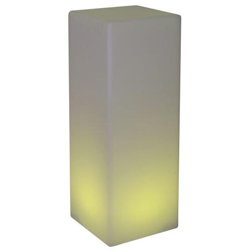 Eurotrail genopladelig LED gulvlampe 80 cm firkantet