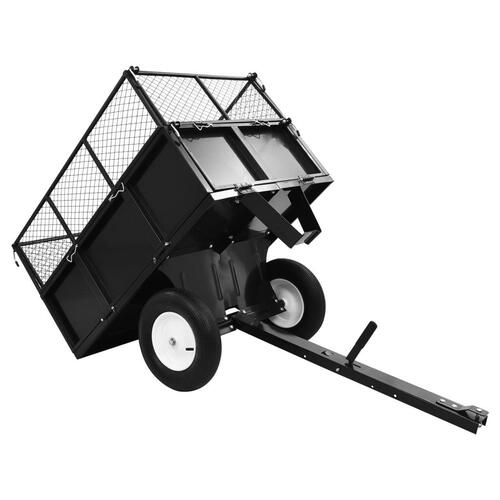 Vipbar vogn til plæneklipper 300 kg lastkapacitet
