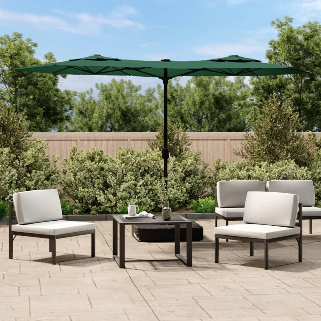 Parasol Dobbelt Parasoldug 316x240 Grøn