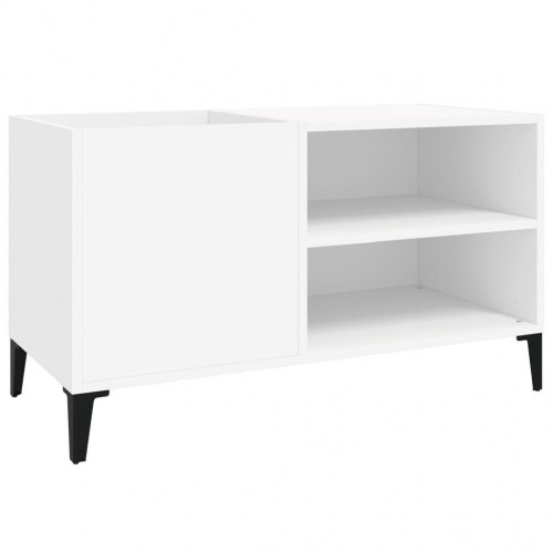 Vinylskab 84,5 x 38 x 48 cm - hvid