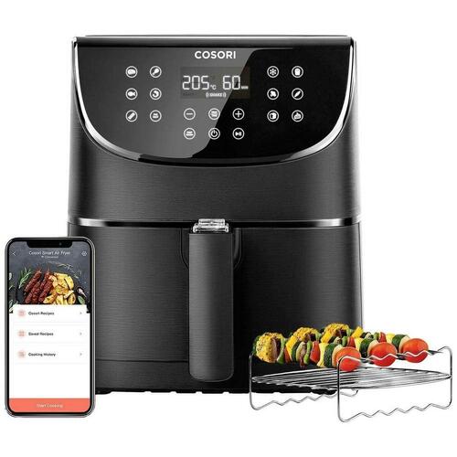 Airfryer Cosori Smart Chef Edition Sort 1700 W 5,5 L