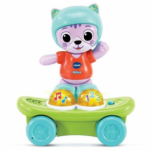 Lærerigt Spil Vtech Baby MINA, MON CHAT ROULI'GOLO (FR)