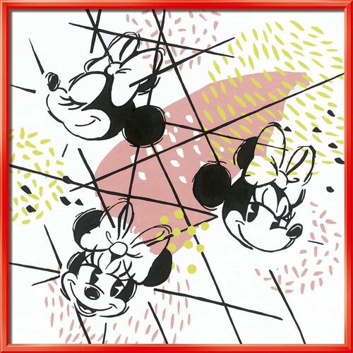 Maling efter tal sæt Ravensburger Minnie Style 20 x 20 cm