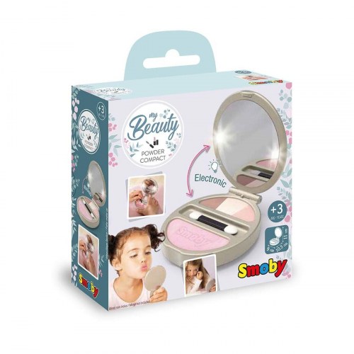 Legetøjsmakeup til børn Smoby My Beauty Powder Compact - grå