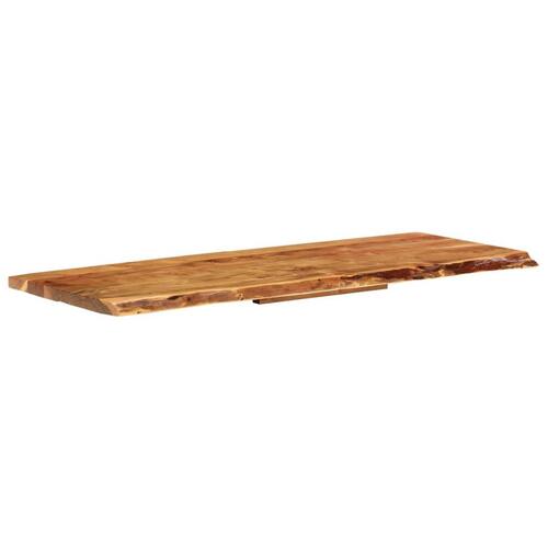 Bordplade til toiletbord 140x55x3,8 cm massivt akacietræ