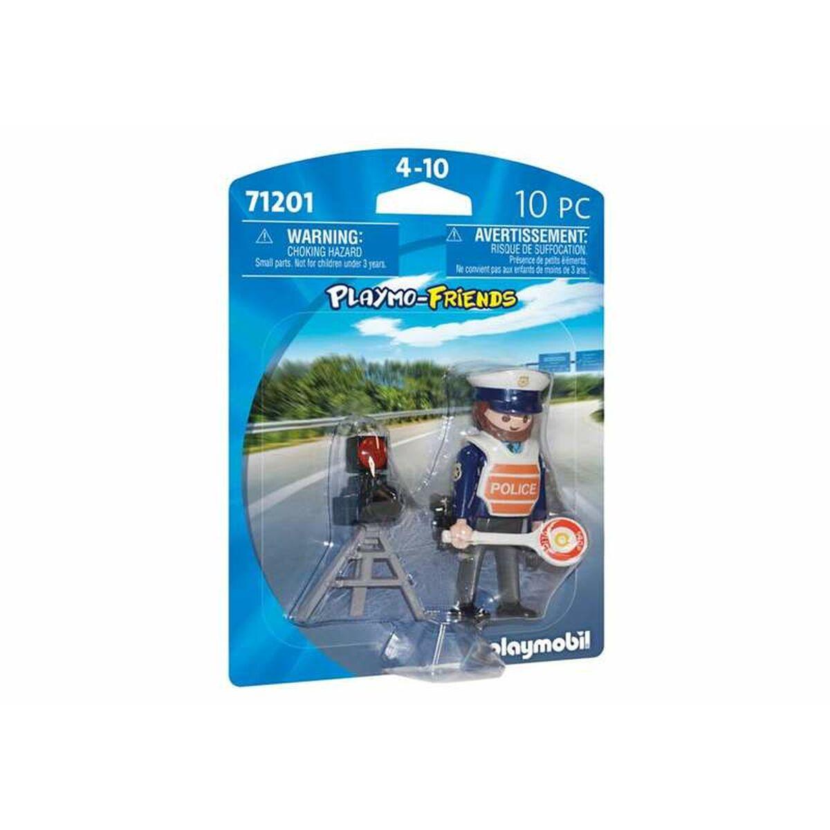 Playmobil 71201 Politi Friends Action Figurer til Børn