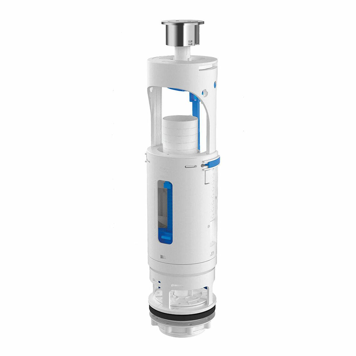Roca cisterne-unloader Dual a822505500 med universal knap, sølv - 6 l