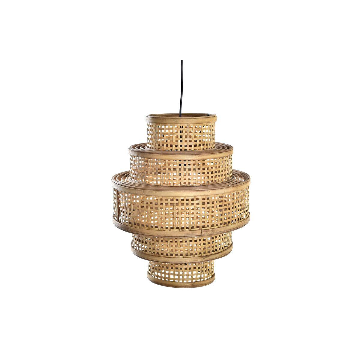 Loftslampe Brun Bambus 50 W 41 x 41 x 48 cm