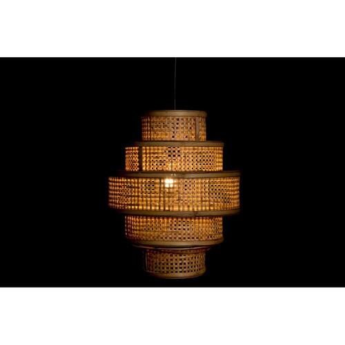 Loftslampe Brun Bambus 50 W 41 x 41 x 48 cm