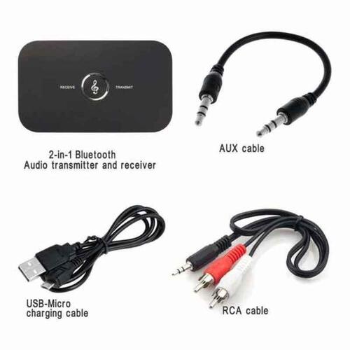 Sender-Modtager i Bluetooth Audio Ozvavzk Trådløst 2-i-1 (OUTLET A+)