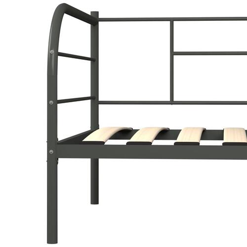 Stel til daybed 90x200 cm metal grå