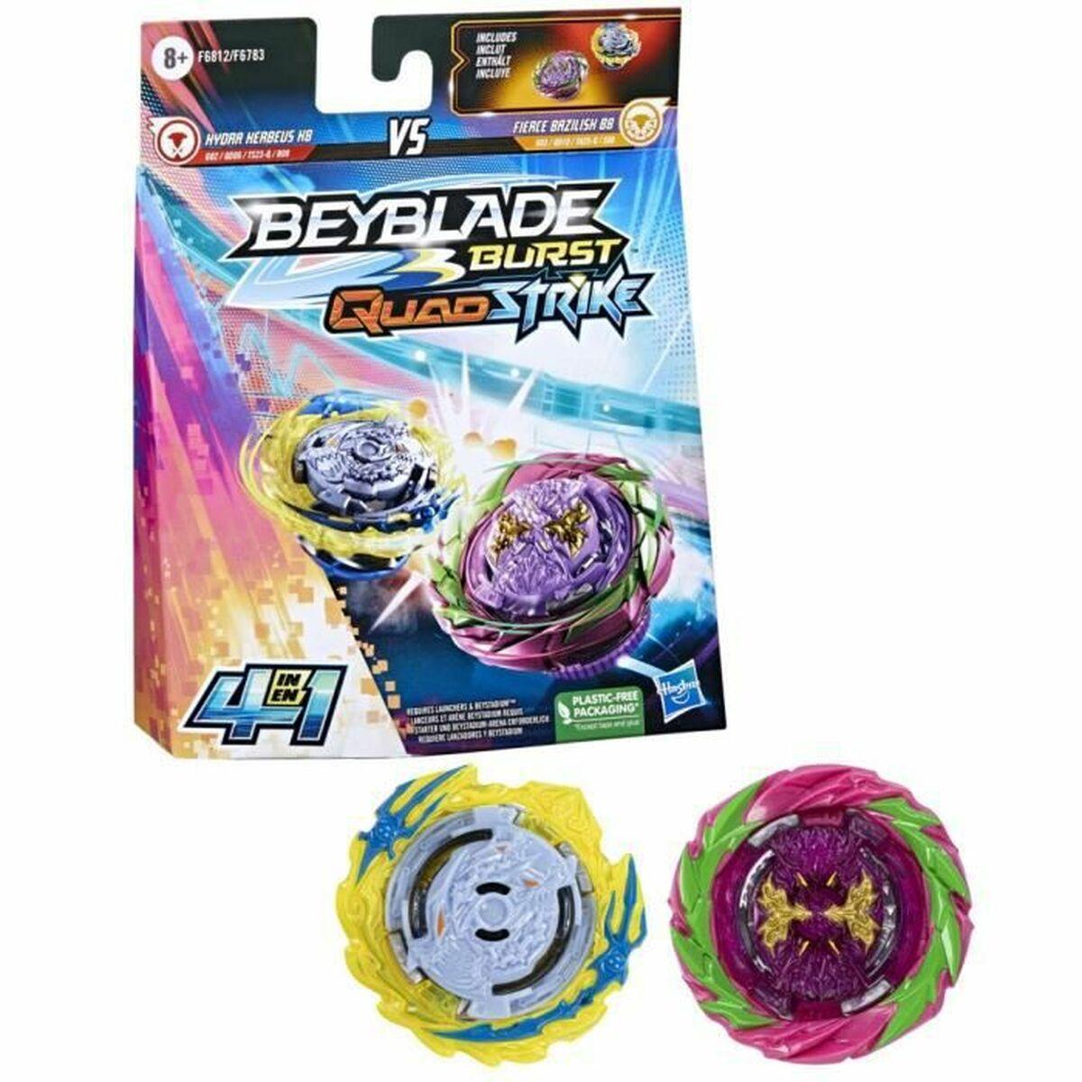 Snurretop Hasbro Hydra Kerbeus K8 VS Fierce Bazilisk B8 Beyblade 2 enheder