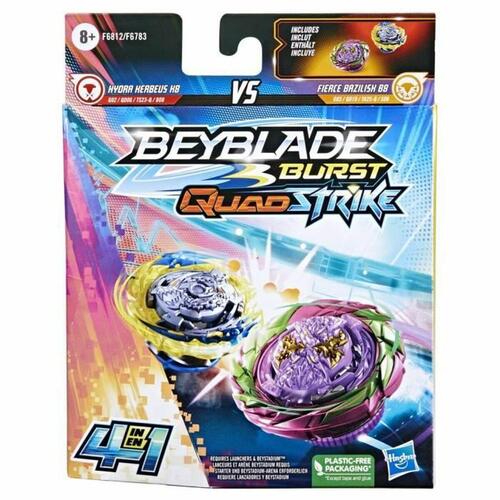 Snurretop Hasbro Hydra Kerbeus K8 VS Fierce Bazilisk B8 Beyblade 2 enheder