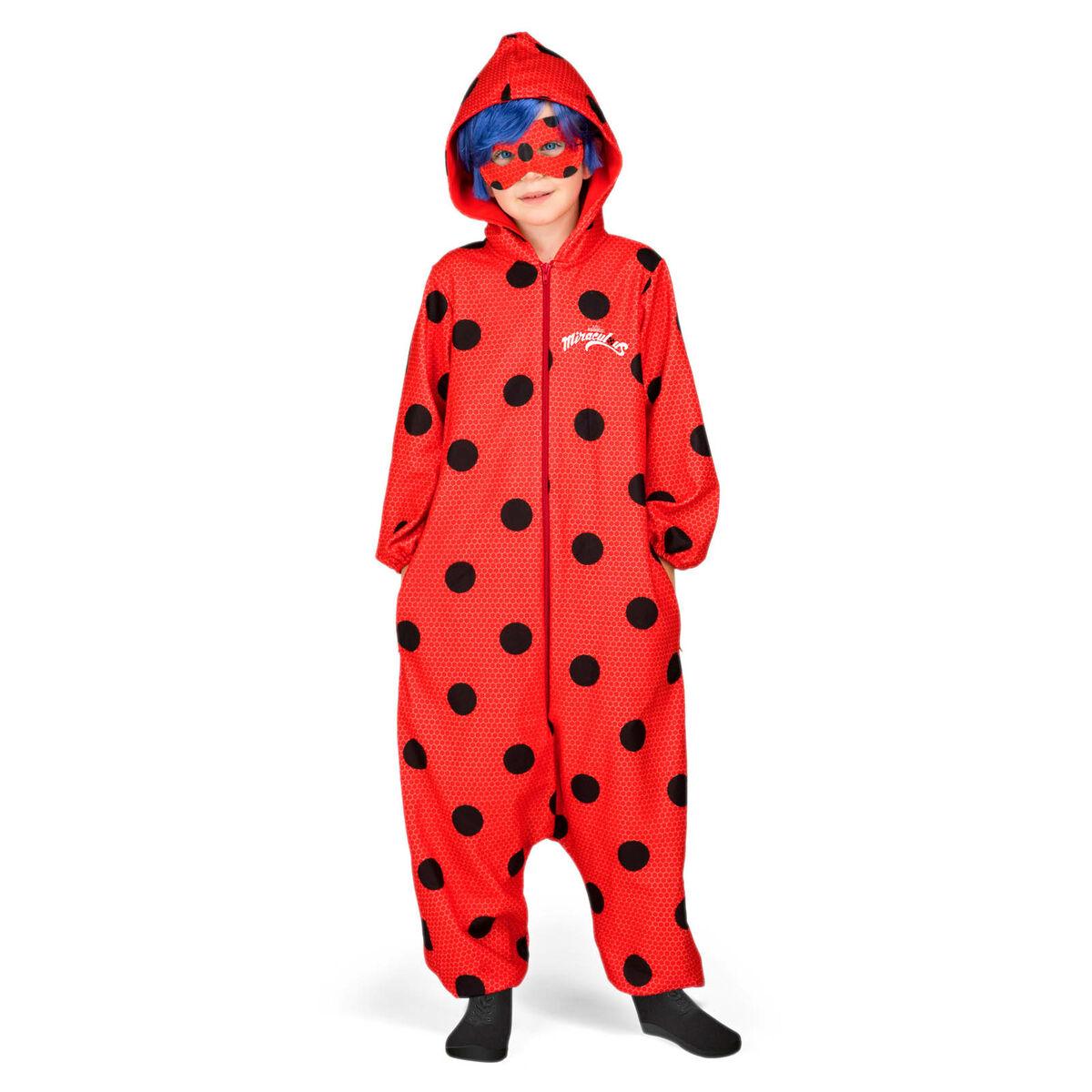 Kostume til børn Rød LadyBug (3 Dele) 10-12 år