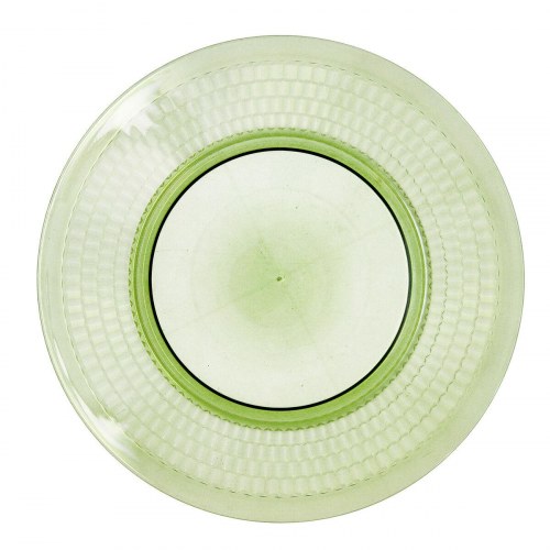 Viba middagstallerken i plastik, grøn Ø 27 cm - 12 stk.