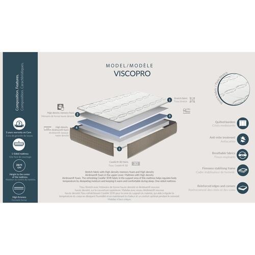 Memory skum madras Skydreams Viscopro 105 x 180 cm