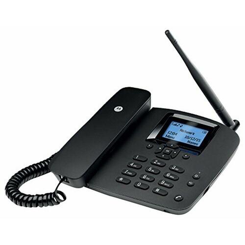 Fastnettelefon Motorola Dual Band GSM 2,2" LCD Sort