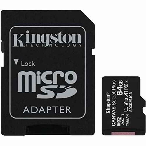 Mikro-SD-hukommelseskort med adapter Kingston exFAT 128 GB