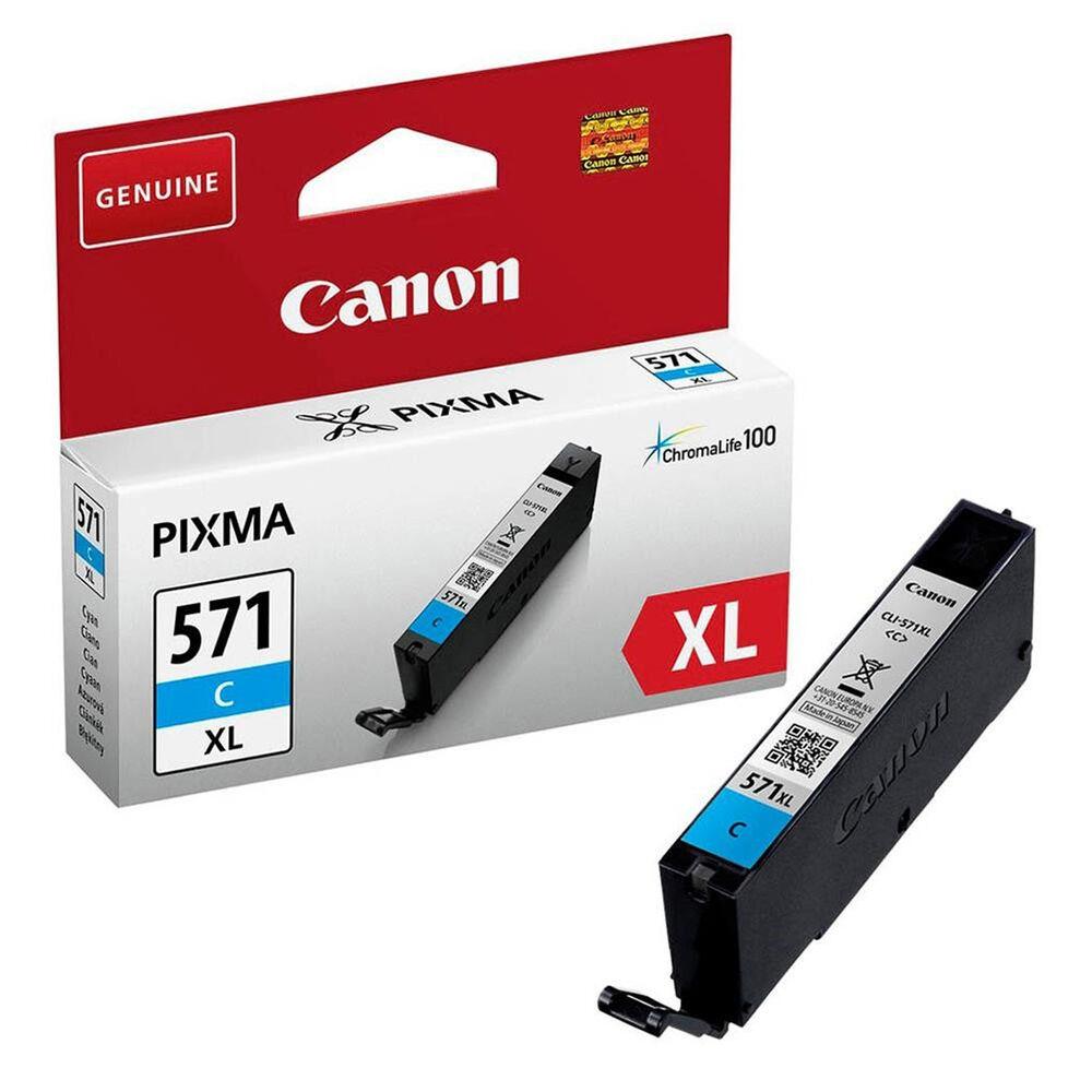 Se Canon CLI 571 XL 0334C001 blækpatron - Kompatibel - Gul 13 ml hos Boligcenter.dk